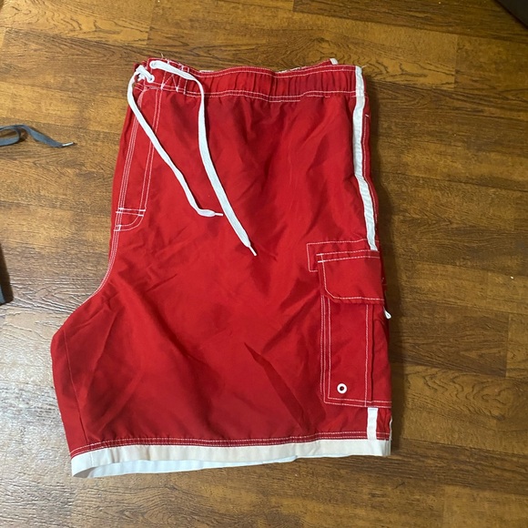 Tropical Swim Trunks